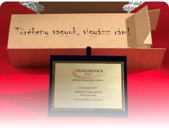 Hungaropack 2020 díjazott csomagolás